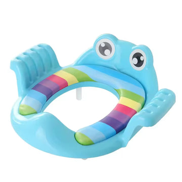 Baby Child Potty Toilet Trainer Seat Step Stool Ladder Adjustable Training Chair comfortable cartoon cute toilet seat for children