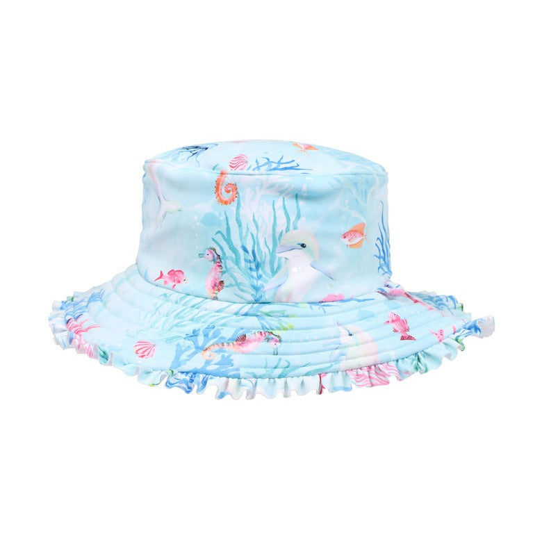 Malia Print Swim Sun Hat