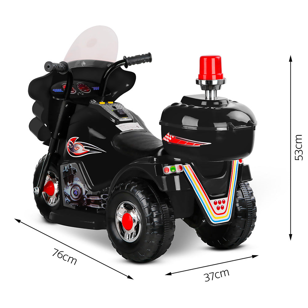 Rigo Shadow Patrol – 6V Kids Police Bike