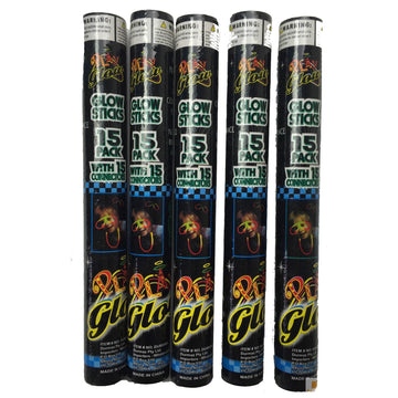 75 Neon Glow Sticks Party Kit