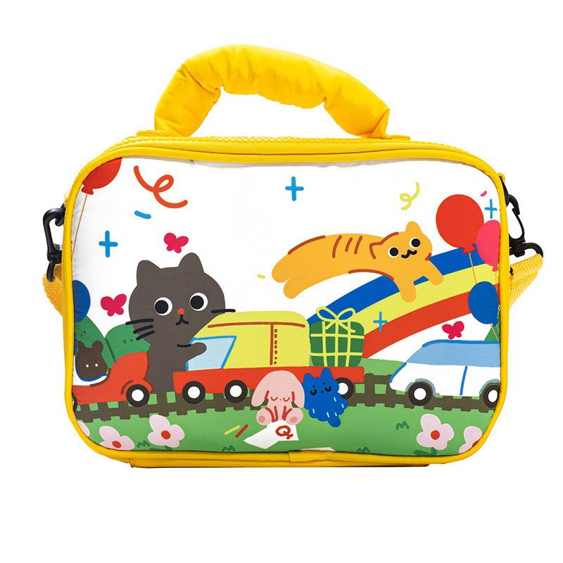 60 colors Kids Double-Layer Marker Set with Carry Case - Portable Art Supply Organizer Bag