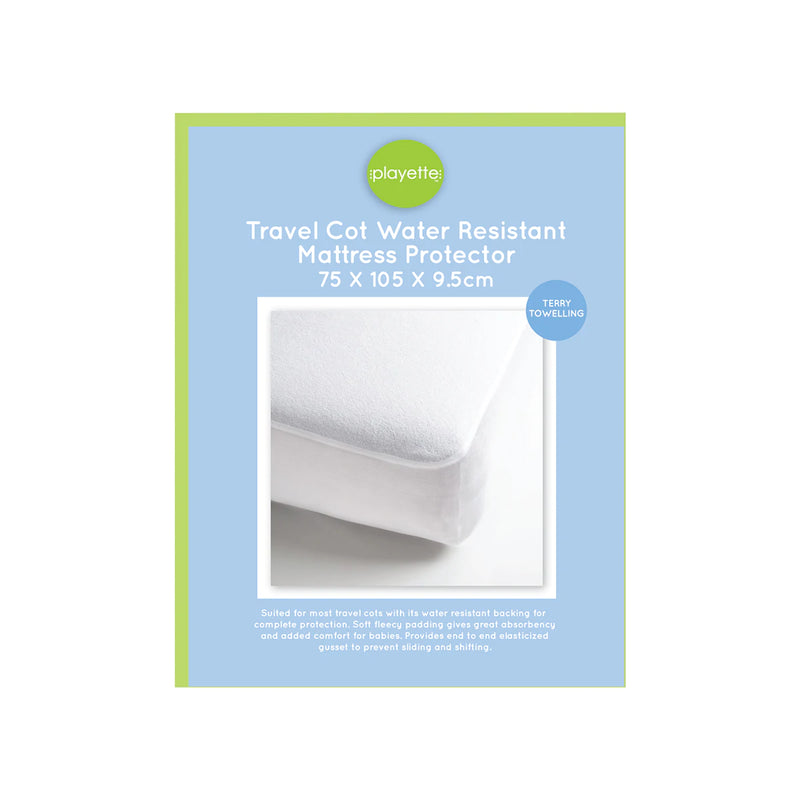 Playette Travel Cot Mattress Protector - Embossed