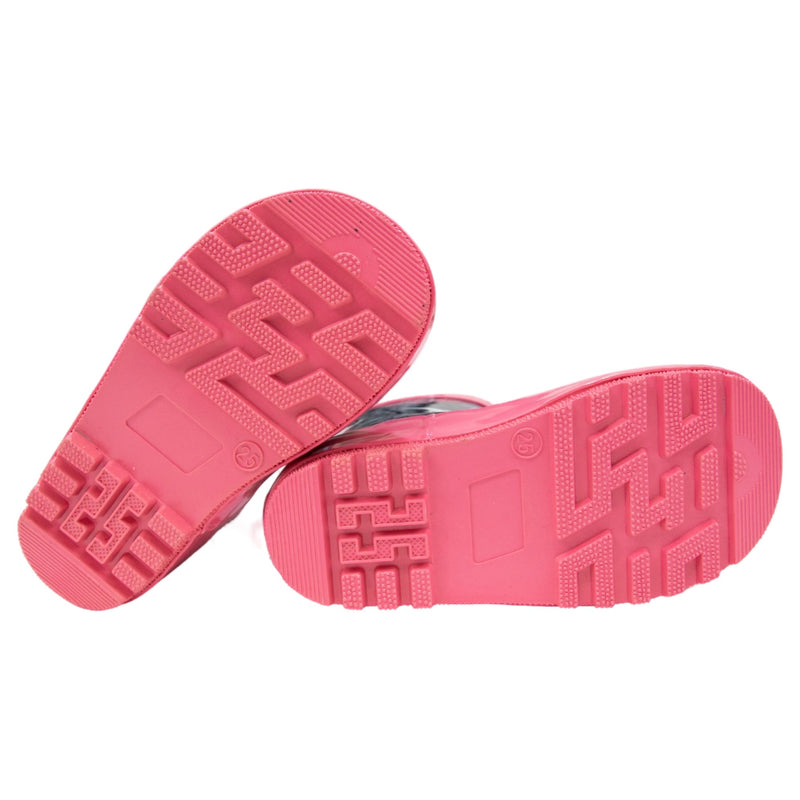 Korango Dino Gumboots - Hot Pink