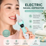 BreatheEasy™ Baby Nasal Aspirator, Rechargeable Electric 3-Speed Suction