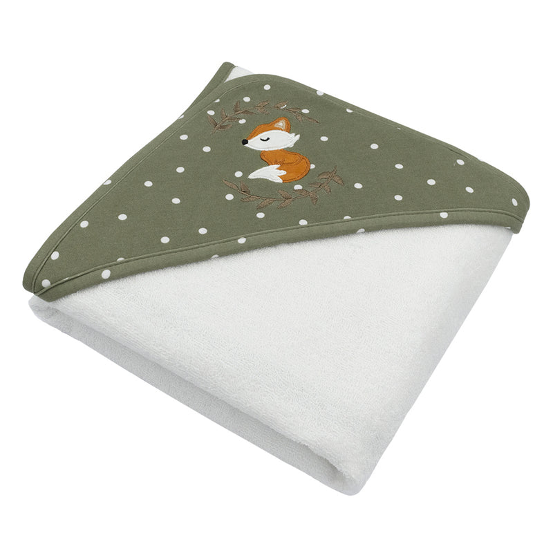 Living Textiles Hooded Towel - Forest