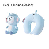 SnuggleTrip™ 2-in-1 Kids Travel Neck Pillow