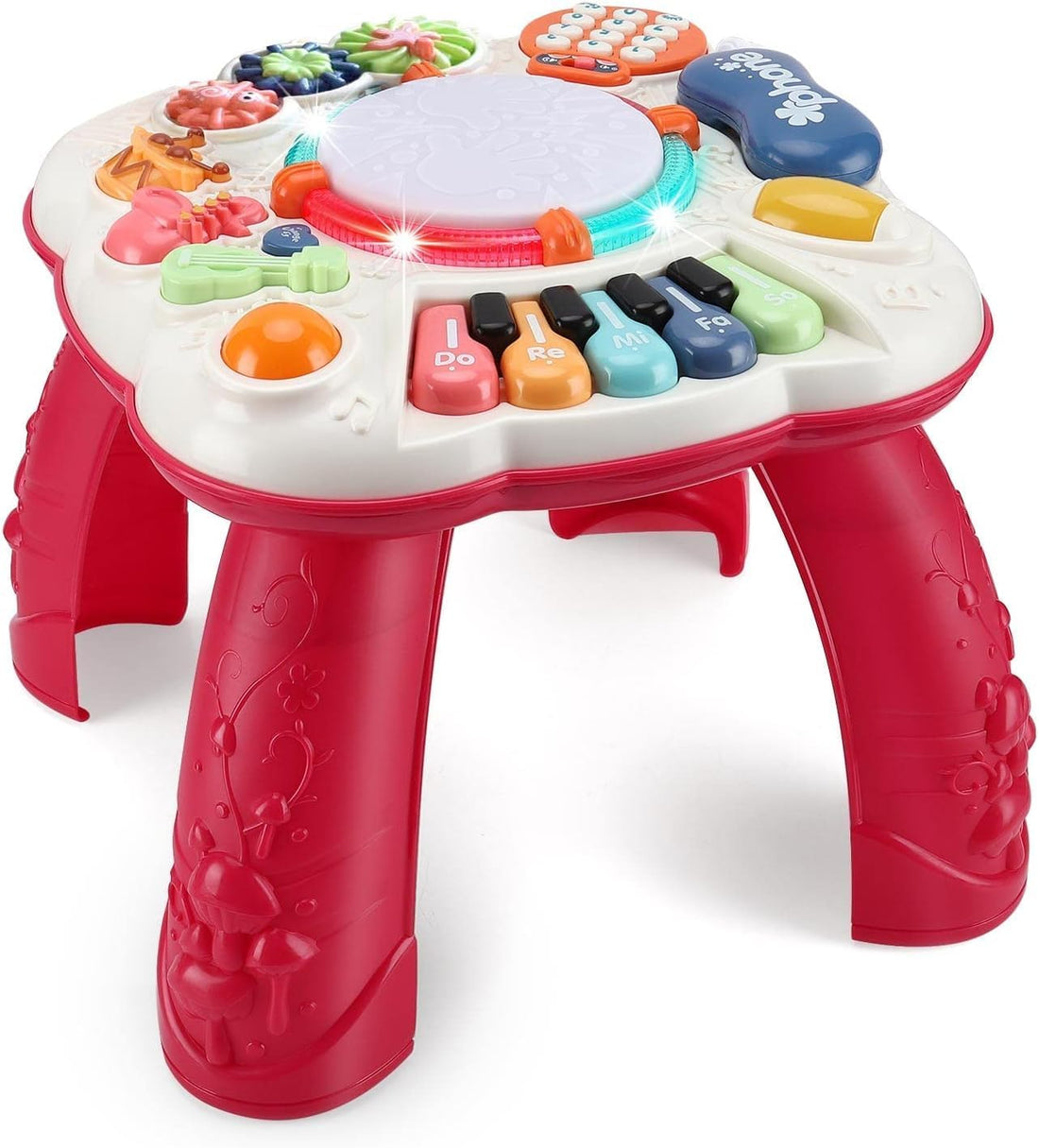 Activity Table for Baby Toy, 11-in-1 Learning Toy for Babies, Musical Table, Sensory Toy for Babies Aged 6 to 12 Months and 1, 2 and 3 Years, Birthday
