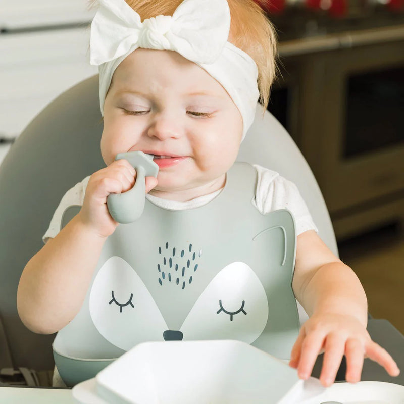 Tiny Twinkle Silicone Roll-Up Bib