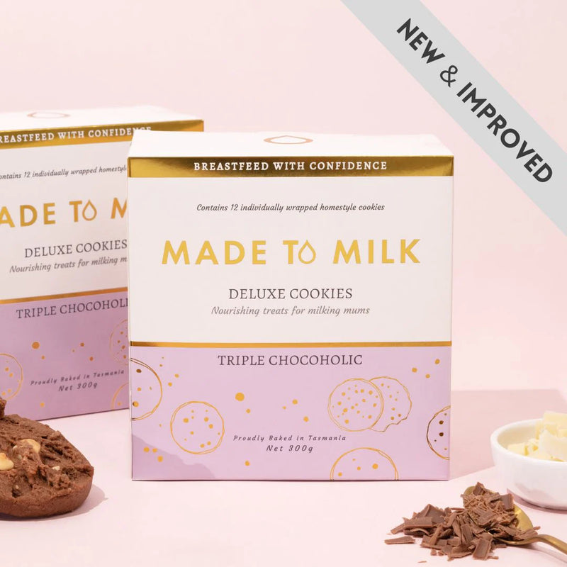 Made To Milk Lactation Cookies - Triple Chocoholic