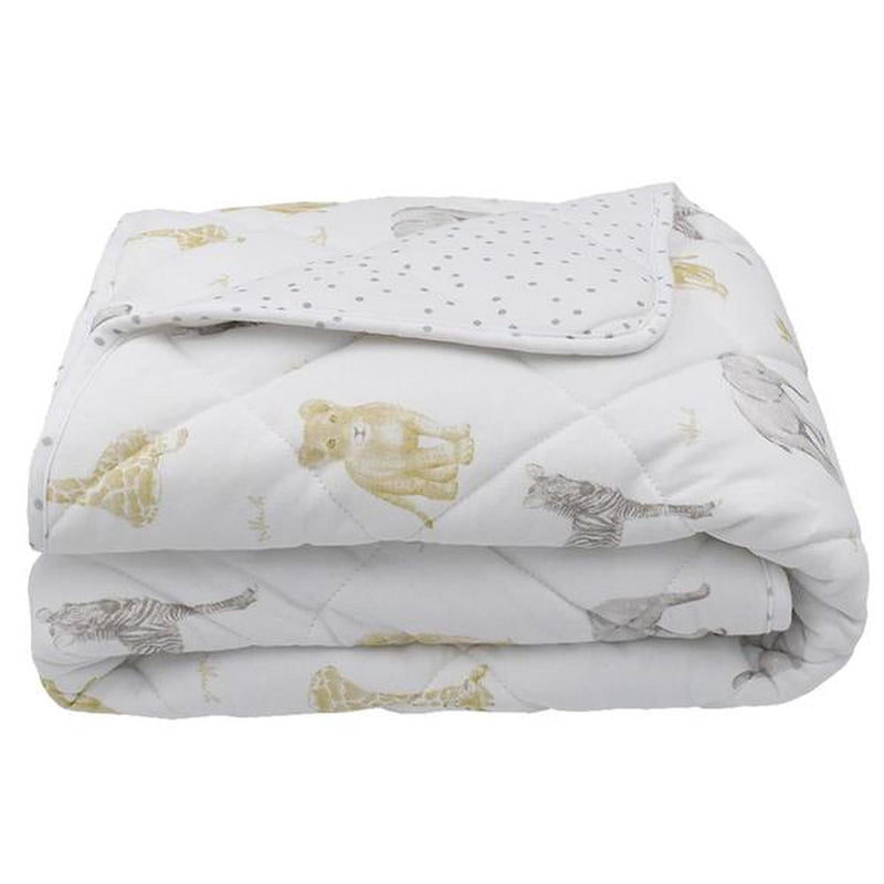 Jersey Cot Comforter Quilt - Savanna Babies