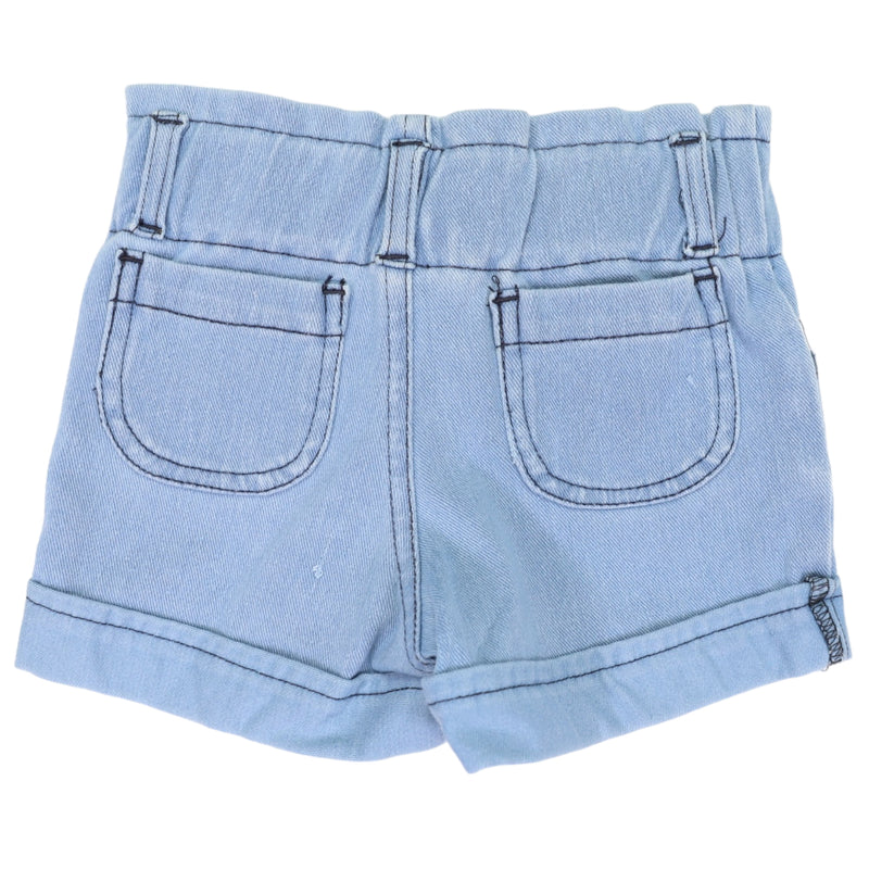 Korango High Waisted Denim Short - Light Wash