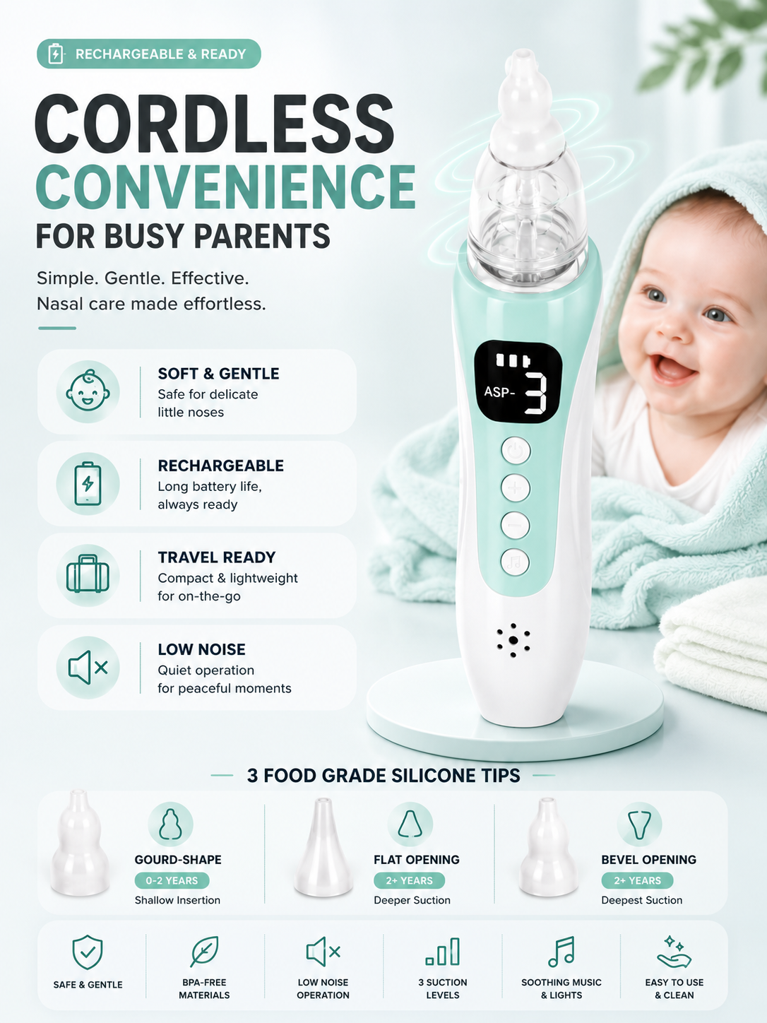 Cordless Convenience for Busy Parents