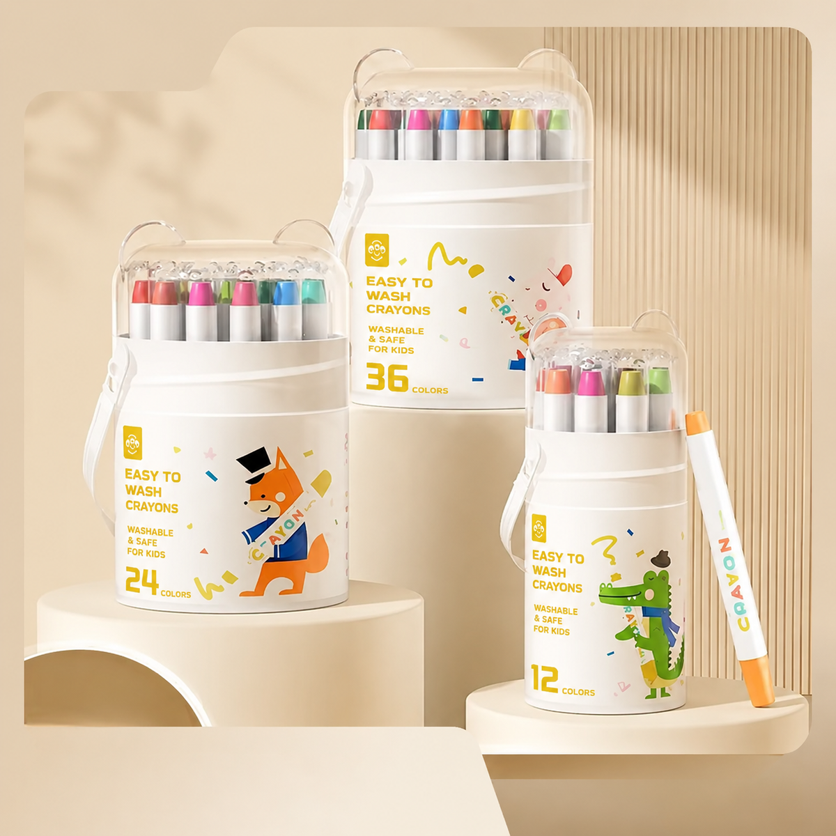 Little Artist™ Washable Oil Pastel Set