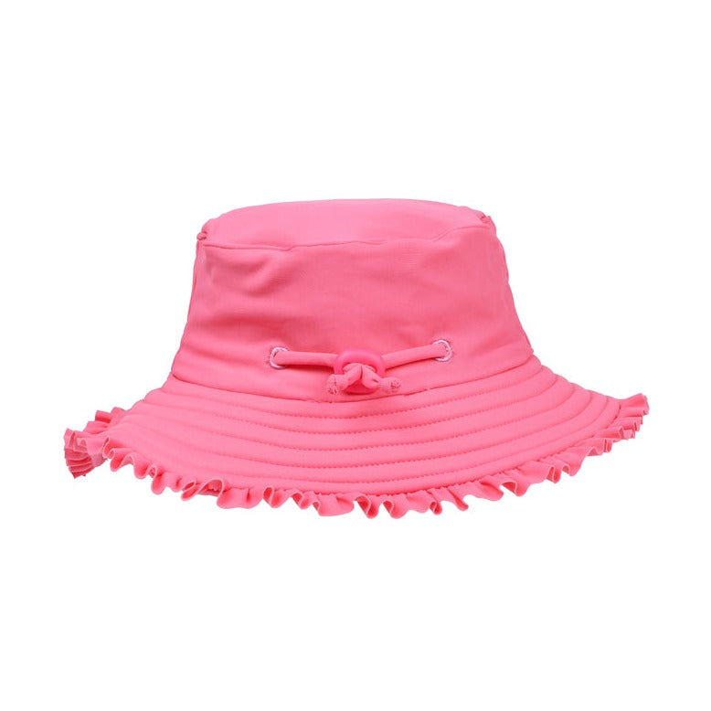 Fushsia Swim Sun Hat