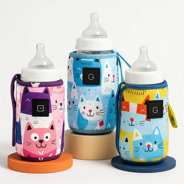 Nursing Bottle Warmer Bag for Baby Feeds