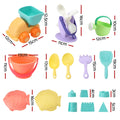 Keezi kids water table tool kit with sand truck, windmill, bucket, and shovel for outdoor sandpit and water play.