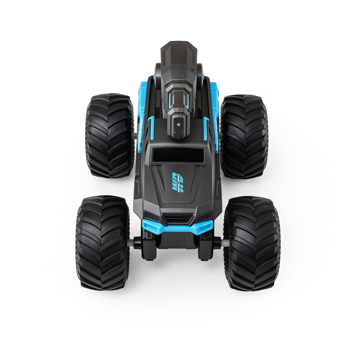Blue Keezi kids amphibious remote control car and boat with water spray, 2.4GHz, designed for kids' activity toy play.