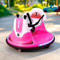 Pink Rigo ride-on car for kids with bumper and remote control, 12V battery, suitable for toddlers, by Everything Baby.