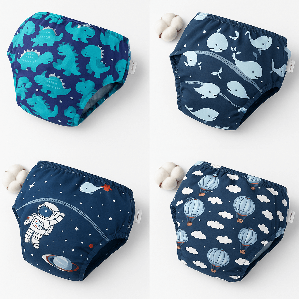 Soft Cotton Diaper Shorts