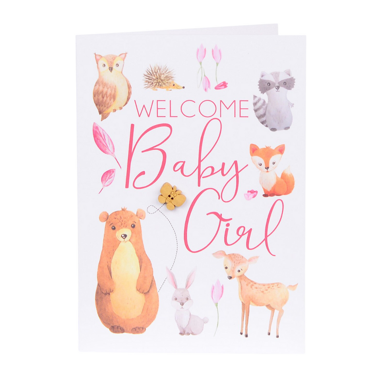 Lils Cards - Welcome Forest Baby