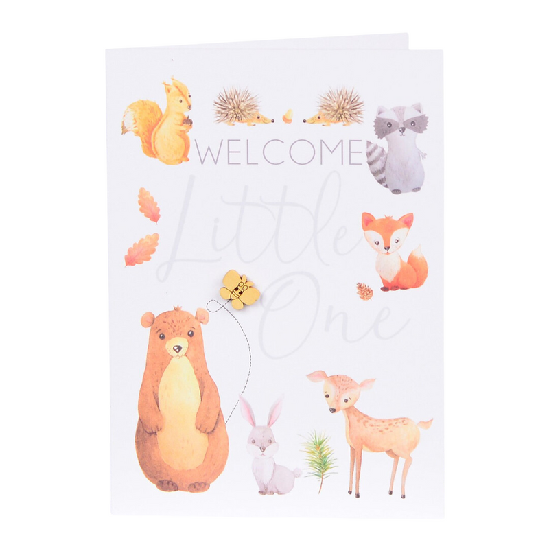 Lils Cards - Welcome Forest Baby