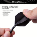 Flying dart tail fin made of tough plastic, designed for kids' building toys, featuring 2BA threaded integrated cross-border hot sale.