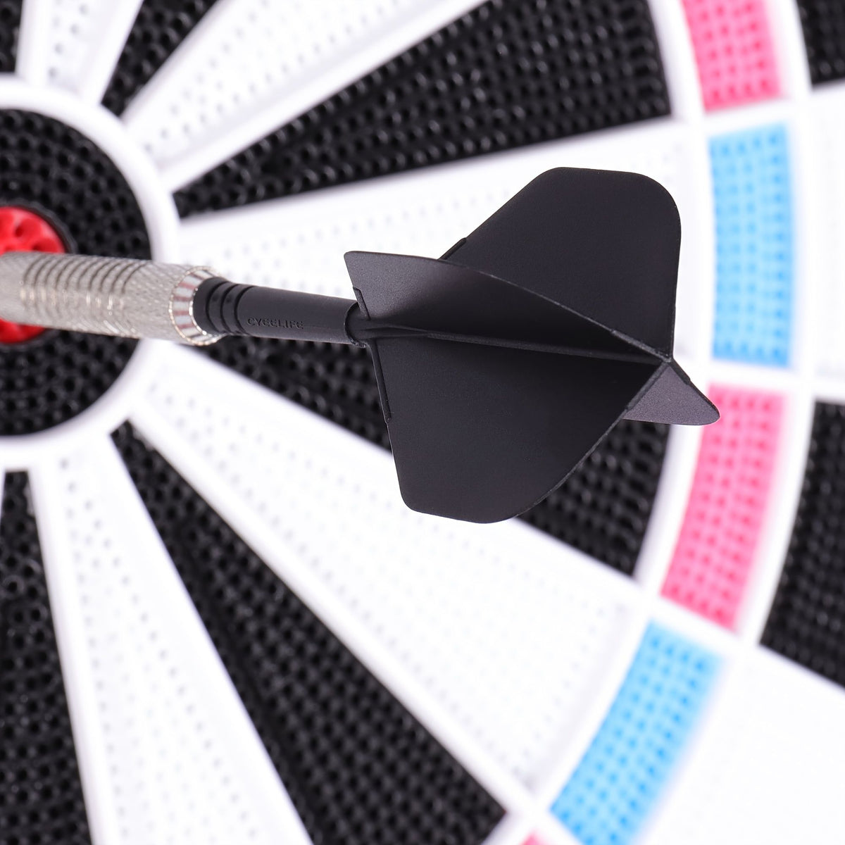 Flying dart tail fin made of tough plastic with 2BA threaded design, suitable for building toys in the Baby & Kids category.
