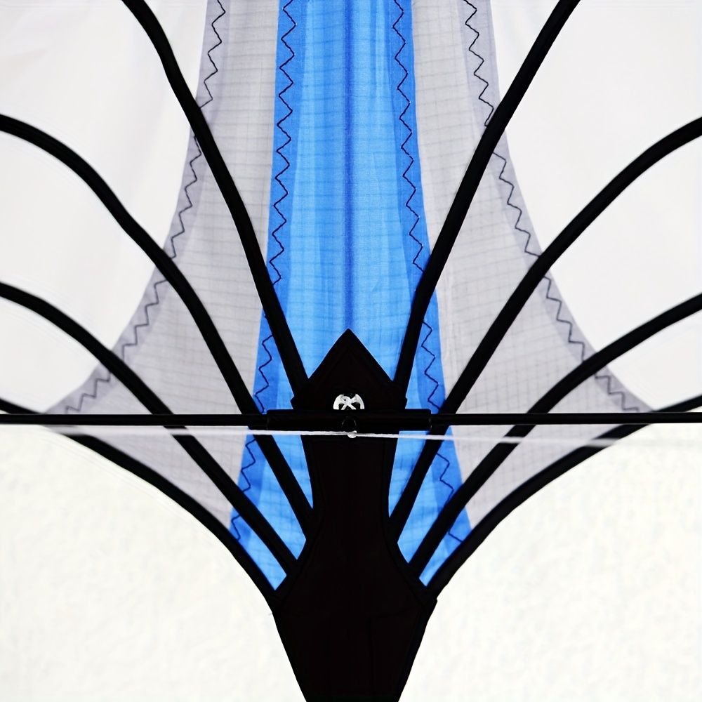 Colorful 1.2-meter double-line lightning stunt kite by Everything Baby, suitable for outdoor play and ages 14 and up.