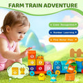 Wooden animal-themed toy toolbox with building set for kids, promoting creativity and fine motor skills, educational children's toy.