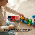 Wooden animal-themed toolbox building set for kids, educational toy promoting fine motor skills and creative play.