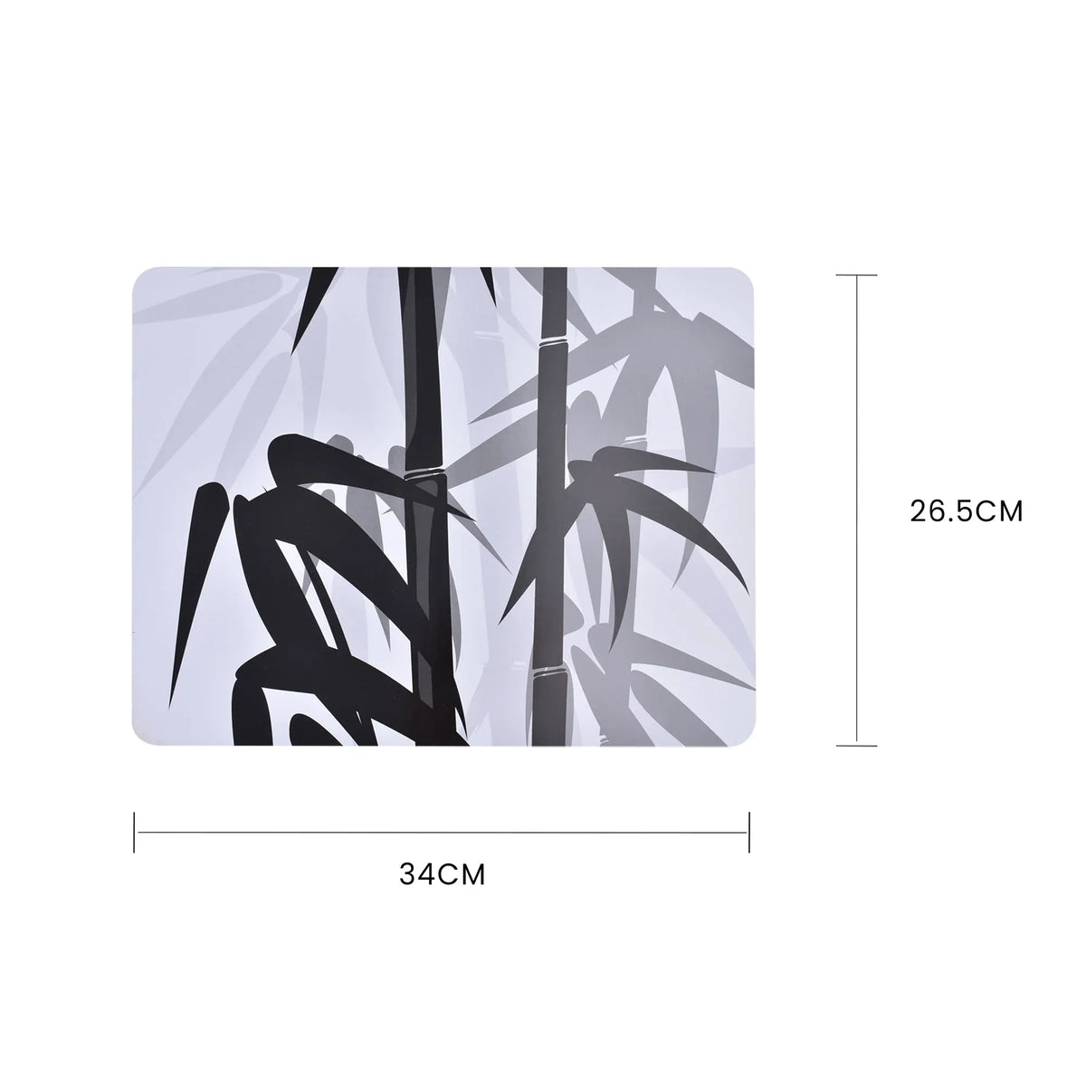 Set of four bamboo Clevinger MD placemats by Everything Baby, ideal for kids' dining with colorful and durable design.