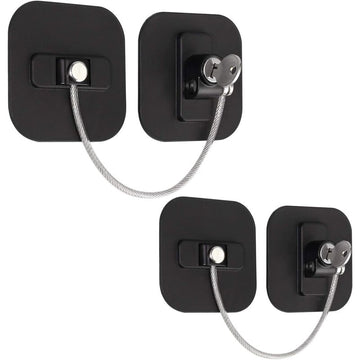 Child Window Lock, 2 pcs Safety Window Locks Window Locks Child Safety Protection Baby With Stainless Steel Cable
