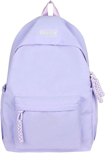 Waterproof Kids Backpack Lightweight School Travel Bag for Children, Purple