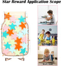 Colorful 25-piece star reward jar set for kids by Everything Baby, reusable activity toy for behavior and achievement chart.