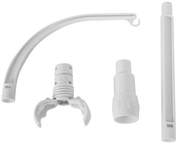 Music mobile holder - Playpen mobile stand - Stylish Playpen mobile holder - Baby mobile bracket - Mobile holder - Suitable for crib & cradle - White - 58*24 cm - Removable - Adjustable - ABS