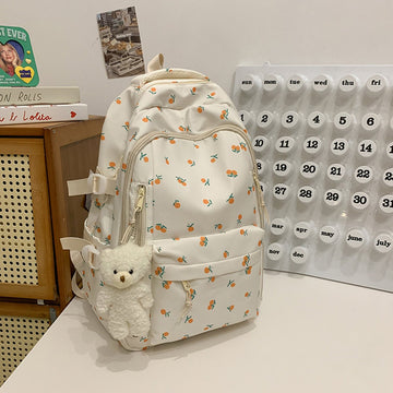 Backpack - School Bag - Backpack - Girl Backpack - School Backpack - School Bag - Tablet Backpack - 20 Liters - Oranges
