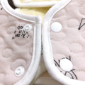 White T5 round resin snap fasteners from Everything Baby, no sew press studs ideal for baby clothes, nappies, and DIY crafts.