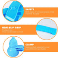 Four colorful snowball makers for kids, outdoor snow and sand claw toys for winter snowball fights and beach play.
