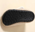 Blue children's cotton slippers with non-slip soles and soft lining, size 28/29, indoor winter warm house slippers for boys.
