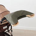 Waterproof baby hand muff by Everything Baby, warm stroller hand warmer for winter outdoor riding and commuting.