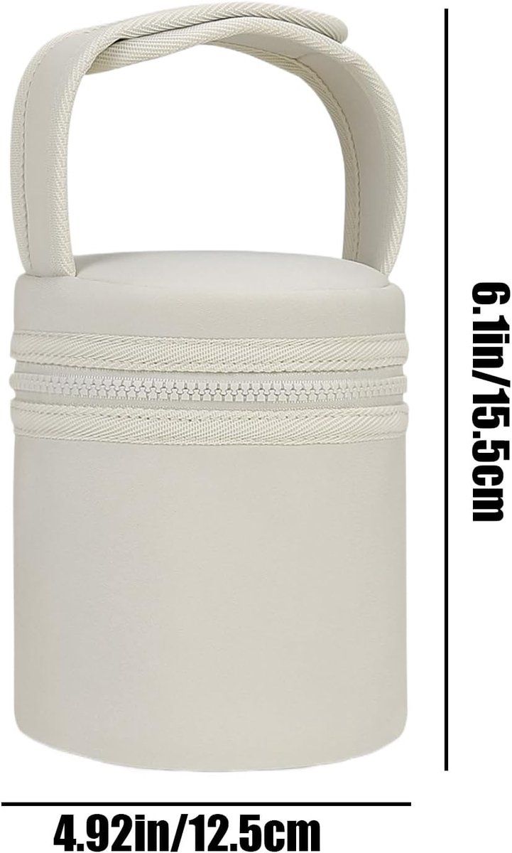 Breast milk cooler bag by Everything Baby with bottle storage, detachable shoulder strap, and temperature control for baby care.