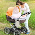 Breast milk cooler bag with bottle storage, adjustable shoulder strap, and insulation for baby feeding on the go.