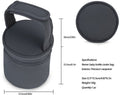 Dark blue breast milk cooler bag for baby bottles, compact, waterproof, dustproof, and easy to clean, portable bottle storage from Everything Baby.