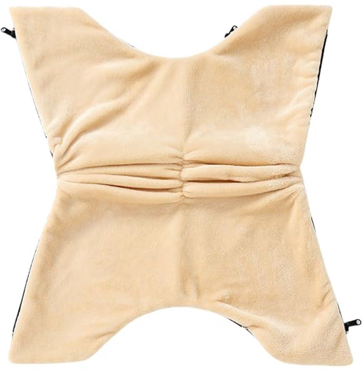 Army Green stroller hand warmer with 3 side zippers, windproof and rainproof, designed for baby strollers and prams.