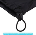Black travel bag for car seats and strollers by Everything Baby, waterproof transport bag with shoulder strap for air travel.