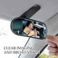 Baby car mirror by Everything Baby with wide-angle HD view, 360° adjustable sun visor for rear-facing child seats and night driving
