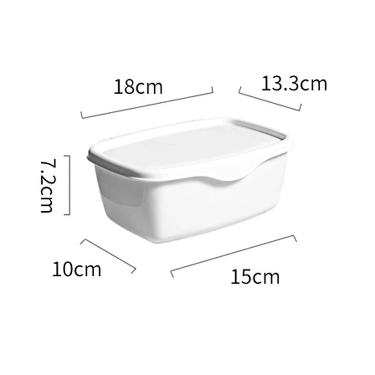 Baby wipes dispenser with sealing lid, compact moist wipe holder for bathroom, nursery, or desk, by Everything Baby.