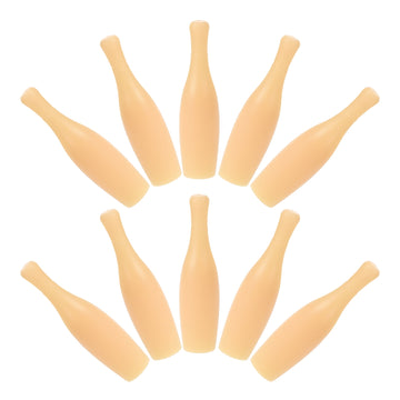 SWETRACE Desktop Bowling Toys Plastic 10Pcs 2.4X0.6X0.6In