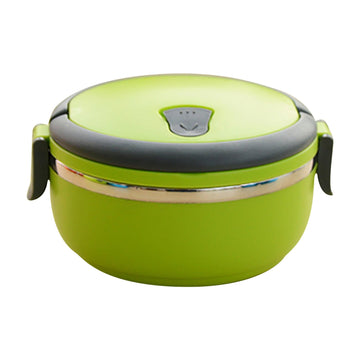 Lunch Box Containers for Hot Food, Portable Lunch Box Stainless Steel Insulated Food Storage Container for Outdoor Camping Picnic Green
