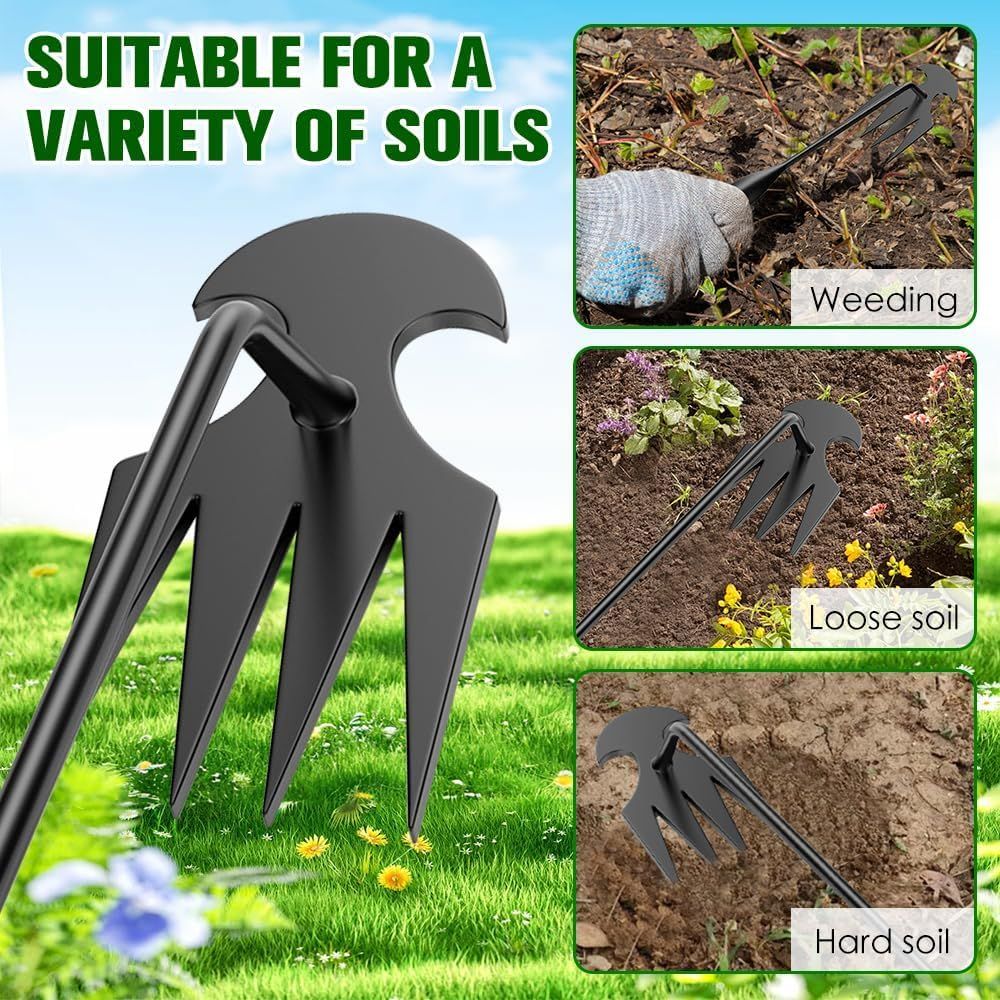 Garden weed puller tool by Everything Baby for uprooting weeds, 30 cm long for easy garden weeding and planting.